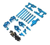 Compatibile Con Wltoys 124006 12423 12427 12428 12429 1/12 RC Auto Parti Upgrade Kit Miglioramento Metallo Coppa Sterzo Insieme Biella Riparazioni