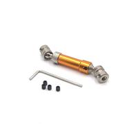 Compatibile Con WLtoys 12427 12429 12428 12423 FY01 FY02 FY03 RC Accessori Per Auto Albero Di Trasmissione Posteriore In Metallo albero trasmissione rc(Yellow)