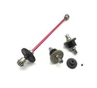 Compatibile Con WLtoys 144001 1/14 RC Car Upgrade Modifica Parti Differenziale In Metallo Albero Di Trasmissione Centrale Riduttore Motore Ingranaggio Parti auto RC