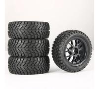 Compatibile Con Wltoys 144001 Scx10 Per Tamiya 1.9 Pollici 75mm Off Road Buggy Pneumatici Ruota 12mm Mozzi Esagonali In Gomma Per 1/14 1/16 1/10 RC Car Rc Pneumatici(B)