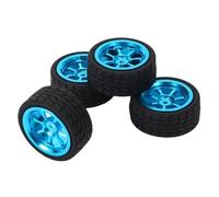 Compatibile Con WlToys A949 A959 A969 A979 K929 A959-B A969-B A979-B K929-B 1/18 Rc Auto Ruote Per 4 Pezzi Cerchi In Lega E Pneumatici RC Pneumatici Ruota