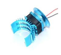 Compatibile Con WLtoys A959-B A979-B 144001 124019 1/12 Parti Upgrade Auto RC Copertura Dissipatore Calore Motore Ventola Raffreddamento Motore Senza Spazzole RC Parti Auto(Blue)