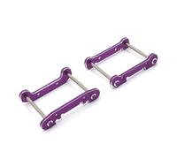Compatibile Con WLtoys Auto Radiocomandata Upgrade Parti Metallo Supporti Braccio Oscillante Anteriore Posteriore 144001 144002 144010 124016 124017 124018 124019 RC Parti Auto(Purple)