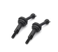 Compatibile Con Wltoys K969 K989 K979 P929 1/28 RC Car Upgrade Parts 1 Paio Di Alberi Cardanici CVD In Metallo Da 2 Mm Estesi Con Dado M2 albero trasmissione rc(Black)