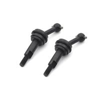 Compatibile Con Wltoys K969 K989 K979 P929 Parti Di Aggiornamento 2 Pezzi Albero Cardanico CVD In Metallo Esteso 2mm Con Dado M2 Per Auto RC 1/28 Albero trasmissione RC