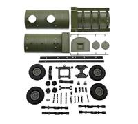 Compatibile Con WPL B14 B24 B16 B36 1/16 RC Camion Militare Parti Di Aggiornamento Accessori Ricambio Olio Per Serbatoio Decora Scatola RC Parti Auto