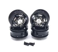 Compatibile Con WPL C14 C24 B14 B16 B24 B36 Per HengLong Per FeiYu Per JJRC RC Auto Parti Di Aggiornamento Mozzo Ruota In Metallo Accessori aggiornamento RC(Black)