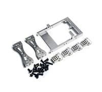 Compatibile Con WPL C14 C24 B14 B24 1/16 RC Car Upgrade Parts Staffa Di Montaggio Del Servo In Metallo Kit Di Montaggio Ammortizzatore A Trave Trasversale RC Car Upgrade