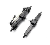 Compatibile Con WPL C14 C24 B14 B24 B16 B36 1/16 RC Per Rock Truck Crawler Car Parts Ponte Anteriore Posteriore In Metallo Scatola Del Cambio RC Asse dell'auto