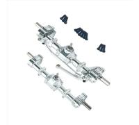 Compatibile Con WPL C14 C24 C34 B14 B24 RC Car Upgrade Parts Accessories Kit Di Montaggio Differenziale Anteriore E Posteriore Del Ponte A Portale Asse dell'auto RC