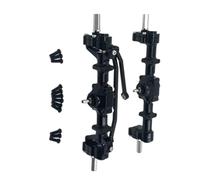 Compatibile Con WPL C14 C24 C34 B14 B24 RC Car Upgrade Parts Kit Di Montaggio Differenziale Anteriore In Metallo Per Ponte A Portale Posteriore Asse dell'auto RC