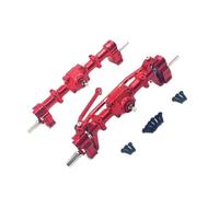 Compatibile Con WPL C14 C24 C34 B14 B24 RC Car Upgrade Parts Kit Di Montaggio Differenziale Anteriore In Metallo Per Ponte A Portale Posteriore Asse dell'auto RC