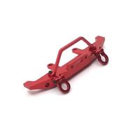 Compatibile Con WPL C14 C24 C34 C44 B14 B16 B24 B36 Per HengLong Per JJRC Per FeiYu RC Accessori Per Auto Paraurti Anteriore In Metallo Paraurti RC(Red)