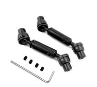 Compatibile Con WPL C14 C24 C34 Per MN D90 D91 D96 D99 Per MN98 Per MN99S RC Car Parts Accessories 2 Pezzi Di Albero Di Trasmissione In Metallo albero trasmissione rc(Black)