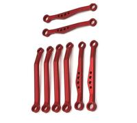 Compatibile Con WPL C64 1/16 Telecomando Auto Parti Di Aggiornamento Accessori Di Ricambio Kit Asta Fissa Anteriore Posteriore In Lega Di Alluminio RC Accessori