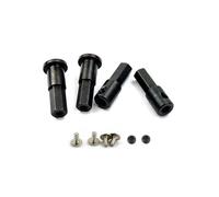 Compatibile Con WPL D12 1/10 RC Auto Parti Di Aggiornamento In Metallo 5mm Mozzo Ruota Anteriore Adattatore Esagonale Combinatore Per Albero Asse Posteriore Accessori RC