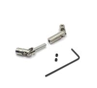 Compatibile Con WPL D12 C14 C24 C34 B14 B16 B26 Per HengLong Per FeiYu Per MN RC Auto Parti Di Aggiornamento Accessori Albero Trasmissione In Metallo RC Parti Auto(Silver)