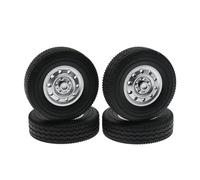 Compatibile Con WPL D12 Per Mini 1/16 RC Drift Truck Accessori Per Pezzi Di Ricambio Per Auto 4 Pezzi Di Pneumatici Per Ruote In Gomma Accessori Aggiornamento RC