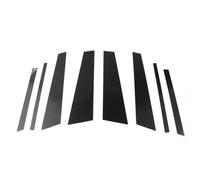 Compatibile Con X3 Per G01 2019 2020 2021 Nero Brillante 8 Pezzi Adesivi Decorativi Esterni Auto Profili Montanti Porte E Finestre adesivo colonna BC