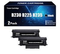 Compatibile con Xerox B230 B225 B235 006R04399 006R04402 Cartucce toner per stampante Xerox B230 B225 B235 senza chip Nero Alta resa 1500 pagine,Black-2Pcs