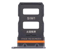 Compatibile con Xiaomi 12 5G / 12X 5G / 12 PRO 5G Dual SIM Try Tray Vassoio alloggio Porta Scheda Dual SIM Card Sim 1 + Slot SIM 2 Slitta Lettore (Nero)