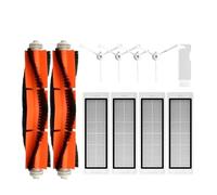 Compatibile con Xiaomi 1S, compatibile con Roborock S4, S5, S6, SDJQR01RR, SDJQR02RR Robot Aspirapolvere Spazzola Principale, Spazzola Laterale e Set Filtro HEPA(Set A)