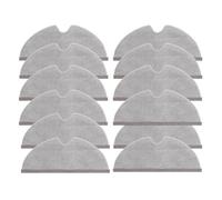 Compatibile con Xiaomi, compatibile con aspirapolvere Roborock Q5 Pro Q5 Pro+ Q8 Max Q8 Max+, panni lavabili di ricambio(12pcs)