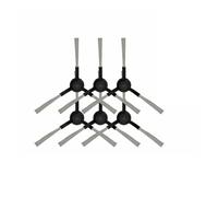 Compatibile Con Xiaomi Compatibile Con Mi Robot Vacuum Mop Pro 3C 2S STYTJ02YM Filtro Hepa Di Ricambio Copertura Spazzola Principale Laterale Supporto for Mop Accessori Parti(6 Side Brushes Black)