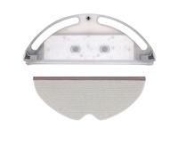 Compatibile con Xiaomi, compatibile con serbatoio dell'acqua di ricambio e panni for mocio Roborock for aspirapolvere robot serie S6 Pure, S5, S6, S50-S55, E4, E5(2PCS)