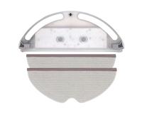 Compatibile con Xiaomi, compatibile con serbatoio dell'acqua di ricambio e panni for mocio Roborock for aspirapolvere robot serie S6 Pure, S5, S6, S50-S55, E4, E5(3PCS)