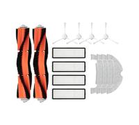 Compatibile con Xiaomi Dreame Bot D10 Plus Accessori Spazzole Filtro Sacchetti for la polvere Panno for scopa Spazzola laterale principale RLS3D Pezzi di ricambio for aspirapolvere (Color : 14pcs 1)