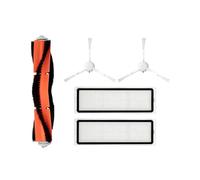 Compatibile con Xiaomi Dreame Bot D10 Plus Accessori Spazzole Filtro Sacchetti for la polvere Panno for scopa Spazzola laterale principale RLS3D Pezzi di ricambio for aspirapolvere (Color : 5pcs)