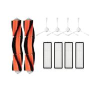 Compatibile con Xiaomi Dreame Bot D10 Plus Accessori Spazzole Filtro Sacchetti for la polvere Panno for scopa Spazzola laterale principale RLS3D Pezzi di ricambio for aspirapolvere (Color : 10pcs)