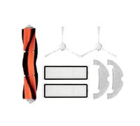 Compatibile con Xiaomi Dreame Bot D10 Plus Accessori Spazzole Filtro Sacchetti for la polvere Panno for scopa Spazzola laterale principale RLS3D Pezzi di ricambio for aspirapolvere (Color : 7pcs)