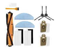 Compatibile con Xiaomi Lydsto G2 Robot Aspirapolvere Ricambi Filtro Hepa Sacchetti per la polvere Panni per mocio Spazzola principale Accessori per spazzola laterale (Set7)