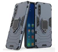 Compatibile con Xiaomi Mi 9 SE Cover, Custodia Armor Anello Cavalletto (Funziona con Il Supporto Magnetico per Auto) Case Paraurti per Xiaomi Mi9 SE (Blu Navy)