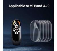 Compatibile con Xiaomi Mi Band 10/9/8/7/6/5/4 9 8 7 Pro Series, pellicola protettiva per schermo in TPU morbido e idrogel trasparente per smartwatch Per Mi Band 4,Per Mi Band 5/6,Per Mi Band 7/8/9,Per
