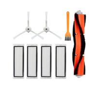 Compatibile Con Xiaomi Mi Robot Vacuum Cleaner 1 / 1S SDJQR01RR SDJQR02RR SDJQR03RR Roborock E2 E3 E4 E5 S4 S4 Max S5 Filtro Spazzola Laterale Principale(Set C)