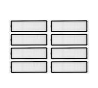 Compatibile con Xiaomi Mi Robot Vacuum Mop 2 Ultra STYTJ05ZHM Pezzi di ricambio Spazzola laterale principale Filtro Hepa Sacchetto for la polvere Mop Straccio Accessori in tessuto (Color : 8 Filter)