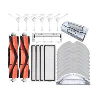 Compatibile con Xiaomi Mijia 1C 1T Mi Robot Vacuum Mop Dreame F9 Filtro Hepa Spazzola laterale principale Panno Accessori for robot pulitore(Brown)