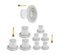 Compatibile Con XIAOMI-MIJIA Aspirapolvere Filtro Lavabile Handy Home Mini Wireless Filtraggio Polvere Aspirapolvere Parti Del Filtro Riciclabile(1PC and Brush)