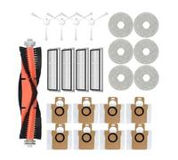 Compatibile con XIAOMI Mijia Omni 1S B101CN B116 Accessori Spazzola laterale principale Filtro Hepa Mop Sacchetto for la polvere Robot Aspirapolvere di ricambio