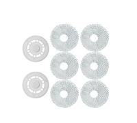 Compatibile con Xiaomi Mijia Omni B101CN All-in-One / L10S Ultra/Compatibile con Dreame S10/S10 Pro Parte Spazzola laterale principale Filtro Hepa Kit sacchetto for la polvere in tessuto (Color : As
