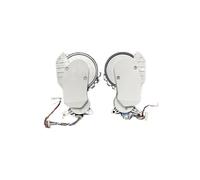 Compatibile con Xiaomi Mijia S10+ B105, set di ruote di ricambio for aspirapolvere robot for superare gli ostacoli, proteggere il pavimento e funzionare in modo silenzioso.(2pcs)