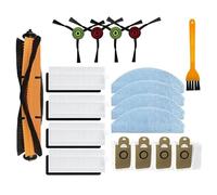 Compatibile con Xiaomi - Parti for aspirapolvere robot Spazzola principale/laterale, filtro HEPA, straccio for mocio, sacchetto for la polvere
