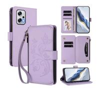 Compatibile con Xiaomi Poco X4 GT Cover,Compatibile con Redmi K50i / Note 12T Pro/Note 11T Pro (Plus) Custodia magnetica con supporto in pelle PU Purple