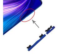 Compatibile con XIAOMI REDMI NOTE 8 / 8T KIT TASTI TASTO ESTERNI LATERALI TASTINO ACCENSIONE power ON OFF + PULSANTE controllo VOLUME side keys (blu/blue) "NB. NON COMPATIBILE CON m1908c3xg "