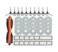 Compatibile con Xiaomi Robot Vacuum S10+ Plus B105 / S20+ Plus B108GL Parti Rullo principale Spazzola laterale Filtro Hepa Panno for mocio Accessori(Blue)