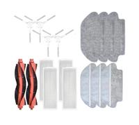 Compatibile con Xiaomi Robot Vacuum S10 S12 B106GL Ricambi Accessori Spazzola Laterale Principale Filtro HEPA Panno Mop (S10 16PCS SET 2)