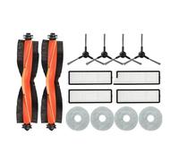 Compatibile con Xiaomi Robot Vacuum S20+ / S10 Plus / B108GL / B105 / B108CN B113CN Parti compatibili Accessori Filtro Spazzola laterale principale Mop(Beige)